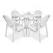 Nardi PALMA/CLIP 4+1 Bianco Меблі 002753-9990755 фото 1