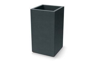 Садовий горщик Prosperplast Coro Square High Graphite 27 л 232447-2220571 фото