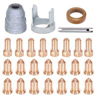 Комплект PRO 1 - аксесуари для плазмового різака PT 80/SP 80 - тип Trafimet, 26 шт. alw-5816 фото