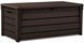 Коробка для зберігання Keter BRIGHTWOOD BOX 454L коричневого кольору з сидінням 001163-9990306 фото 2