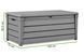 Коробка для зберігання Keter BRIGHTWOOD BOX 454L коричневого кольору з сидінням 001163-9990306 фото 9