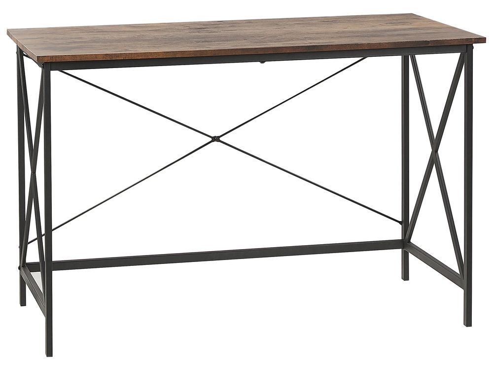 Офісний стіл FUTON темно-коричневий 115 см 60 см 340021-310529 фото