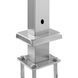 Стойки для тросовых лестничных поручней VEVOR, 91 x 2,5 x 5 см, 1 шт., стойки для тросовых лестничных поручней из нержавеющей стали, стойки с предварительно просверленными отверстиями и монтажным кронштейном, стойки для поручней, серебристые, 12756-1JZLGZXYS914I4BDB001V0 фото 10