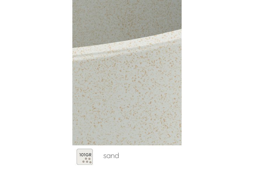 Садовый горшок Prosperplast Coro Square High Sand 27 л 112144-2220572 фото