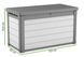 Садовий ящик Keter DENALI 380 л графітовий 004074-9990258 фото 6
