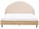 Ліжко букле MILLAY 180 x 200 см (EU Super King) Бежевий 321857-605226 фото 5