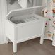 ІКЕА HEMNES ХЕМНЕС, 303.966.55 Лавка зі сховищем, стрижень, 4 гачки, білий, 64x37x173 см 303.966.55 фото 3