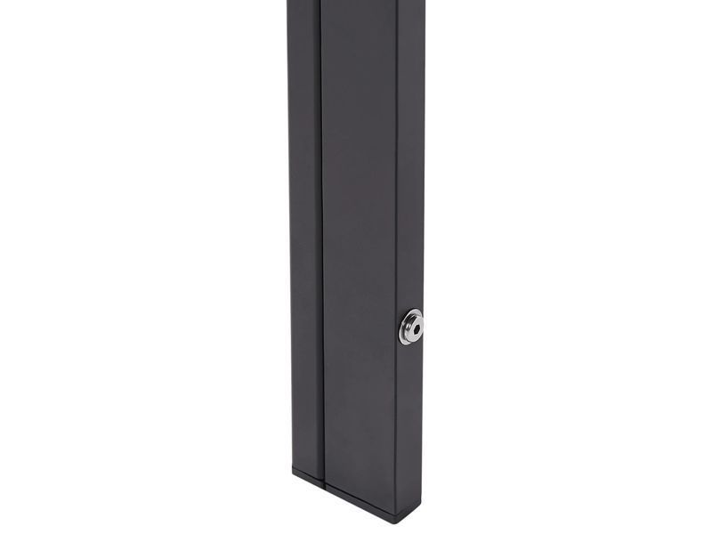 Садовий обідній гарнітур з лавками 6 місць NARDO Чорний 324768-574626 фото