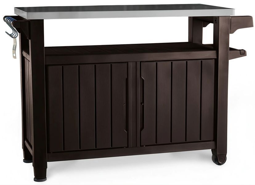 Садова штанга для зберігання Keter UNITY XL 207L коричневого кольору 001985-9990358 фото