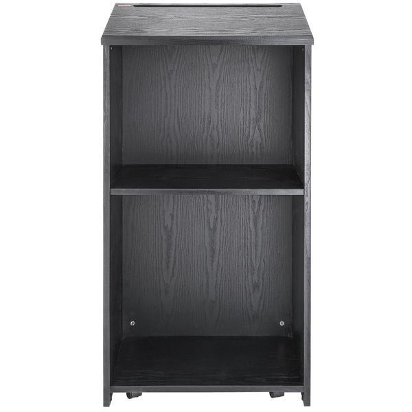 Напольная кафедра VEVOR 600 x 360 x 1200 мм, платформа с широкой поверхностью для чтения и полкой для хранения, стоячий стол для церкви, офиса, школы, черная кафедра с грузоподъемностью 30 кг, черный цвет 5597-CTSJTHSYMDF47ZN65V0 фото