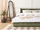 Ліжко Corduroy VINAY 160 x 200 см (EU King Size) Оливково-зелене 338921-416817 фото 4