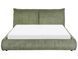 Ліжко Corduroy VINAY 160 x 200 см (EU King Size) Оливково-зелене 338921-416817 фото