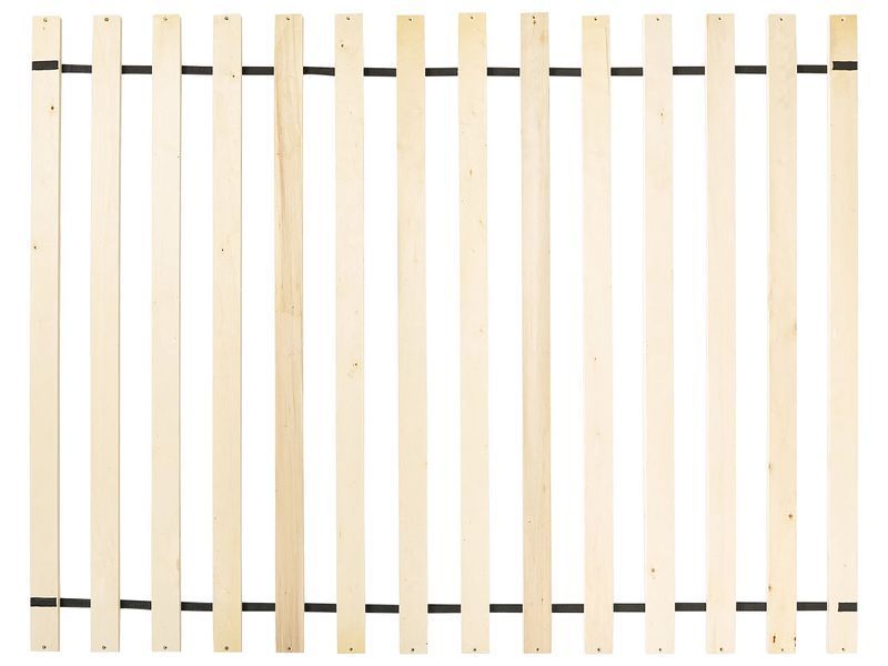 Тканина для ліжка MILLAY 140 x 200 см (EU Double) Біла 347130-394879 фото