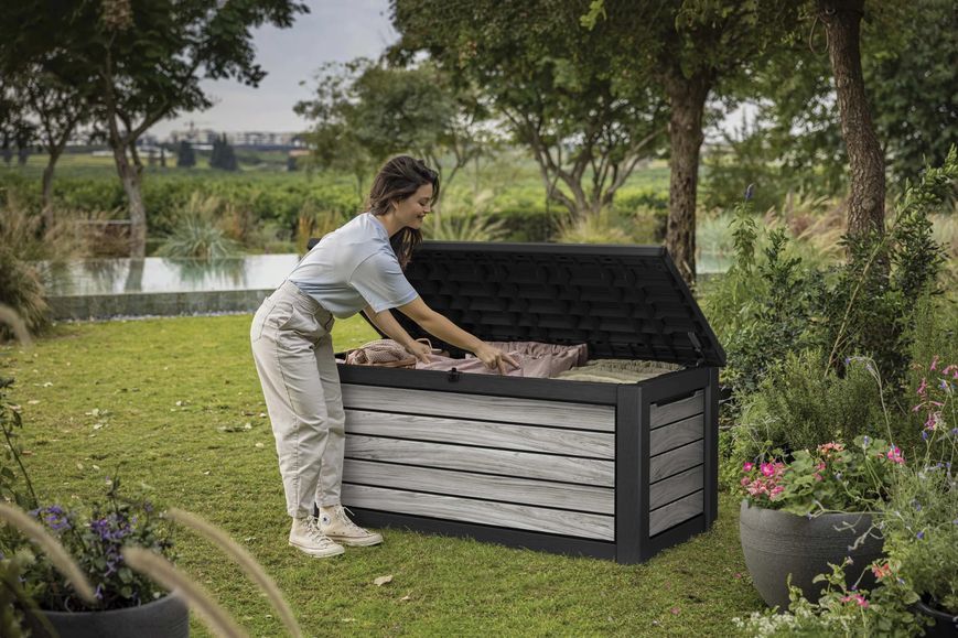 Садовый ящик DECO DEC BOX 630L Storm Grey - Keter 009311-9991609 фото