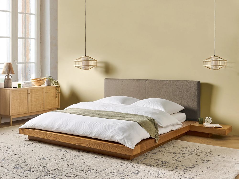 Кровать Boucle ZEN 160 x 200 см (размер EU King Size) из натурального ясеня. 368759-811032 фото
