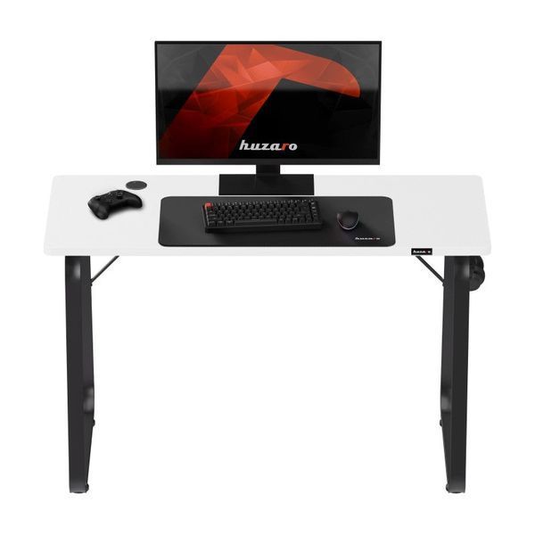 Ігровий стіл Huzaro Hero 1.5 білого кольору, 120 см. 099-8412651290794 фото