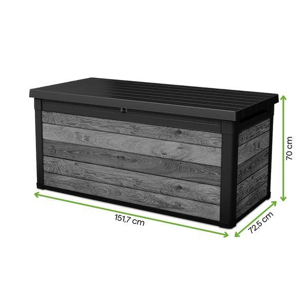 Балконный бокс DECO DEC BOX 570L Storm Grey - Keter 009310-9991610 фото