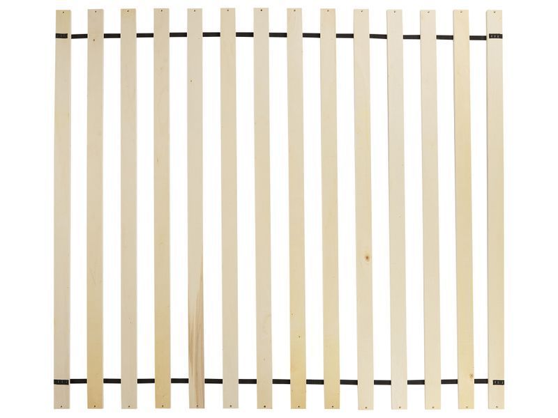 Тканина для ліжка MILLAY 160 x 200 см (EU King Size) кольору кремово-білого 347131-394898 фото