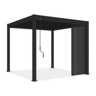 Вертикальная жалюзийная панель для пергол ELEGANCE/DELUXE/FUSION 1 м, антрацит - Gutroof 005912-9991284 фото