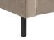 Ліжко оксамитове VILLETTE 160 x 200 см (EU King Size) кольору Taupe 311276-335680 фото 11