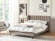 Ліжко оксамитове VILLETTE 160 x 200 см (EU King Size) кольору Taupe 311276-335680 фото 5