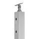 Стойки для тросовых ограждений VEVOR, 36" x 2" x 2" с горизонтальными отверстиями, 10 предварительно просверленных отверстий, стойки из нержавеющей стали SUS304 с изогнутым кронштейном, комплект из 1 шт., серебристый, 1JZLGZ91455YMDM3LV0 10371-1JZLGZ91455YMDM3LV0 фото 9