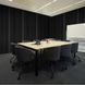 Комплект з 4 акустичних поролонових панелей VEVOR, 42 x 16 x 30 см, звукоізолюючі самоклеючі стінові панелі, термостійкі акустичні панелі, акустичні поролонові мати для стін і стель у студіях, чорні. 8890-ZZSPMBHSL165BV9YJV0 фото 8