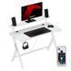 Ігровий стіл Huzaro Hero 1.9 RGB з білим світлодіодним підсвічуванням, 120 см. 073-8412654764202 фото