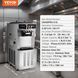 Професійна морозива VEVOR, продуктивність 34-44 л/год, потужність 1850 Вт, окрема машина для приготування м'якого морозива з 3 смаками, 2 контейнери з нержавіючої сталі по 9 л, світлодіодна панель, опція одноциліндрового апарату та охолодження протяго 2549-ZLSRBQLJCMYSJ74FPV2 фото 7