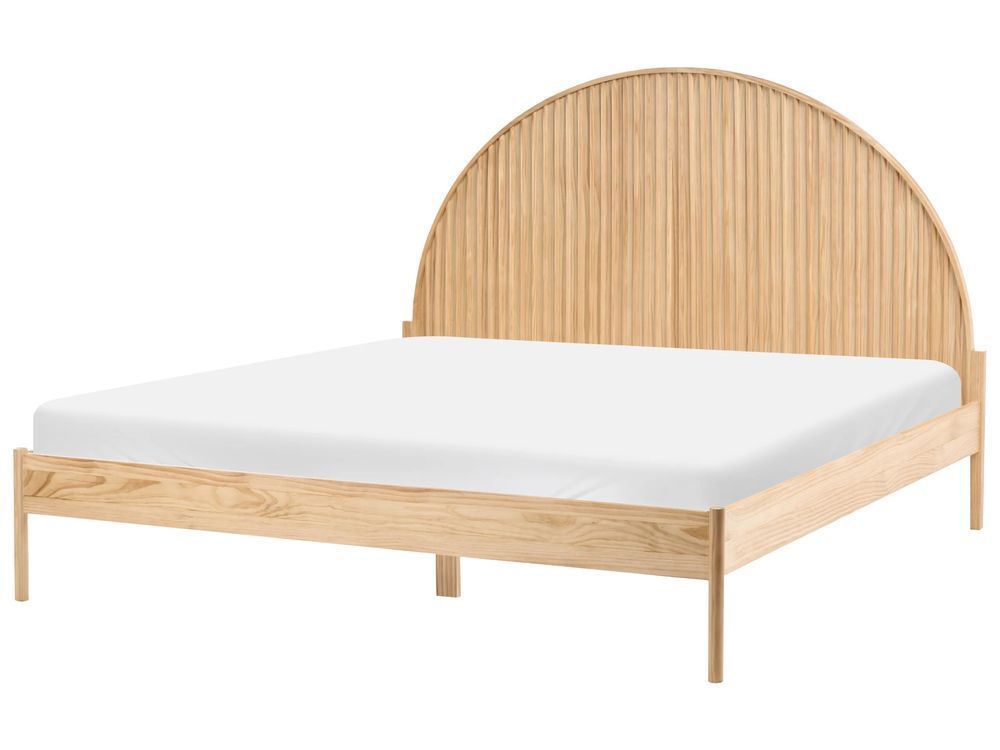 Ліжко із сосни MASCORTEL 180 x 200 см (EU Super King), світло-коричневе. 368718-810426 фото