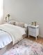 Комплект из 2 прикроватных тумбочек ASSISI белого цвета. 366327-732877 фото 3