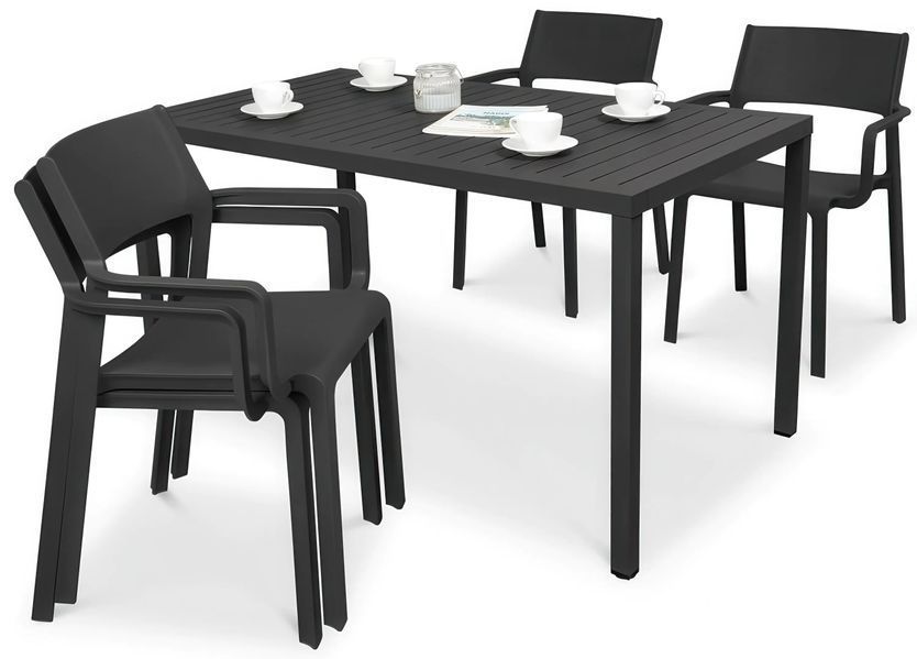 Садовый набор Nardi TRILL/CUBE 140 4+1, цвет антрацит 002603-9991463 фото
