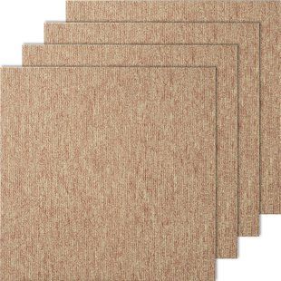 Килимові плитки VEVOR, 500x500x5 мм, з підкладкою, м'які, з підкладкою, легко встановлюються, для спальні та вітальні (16 штук, темно-коричневий). 5402-KCXFKDT2020YE3HSRV0 фото