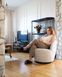 Обертове крісло KUOLPA Chenille Beige 353130-650151 фото 3
