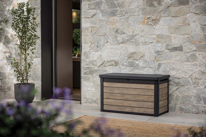 Балконный бокс DECO DEC BOX 380L Ashwood - Keter 009306-9991614 фото