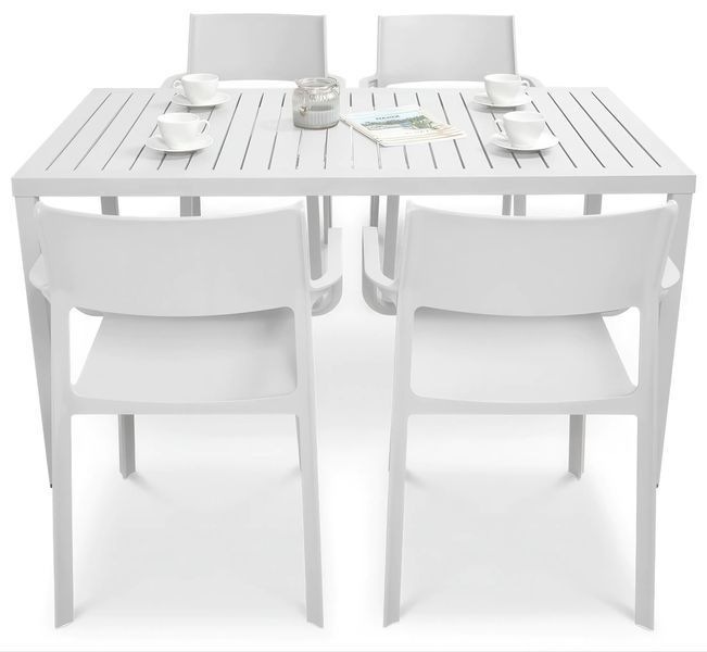 Садовый набор Nardi TRILL/CUBE 140 4+1 Bianco 002601-9991465 фото