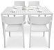 Садовый набор Nardi TRILL/CUBE 140 4+1 Bianco 002601-9991465 фото 2