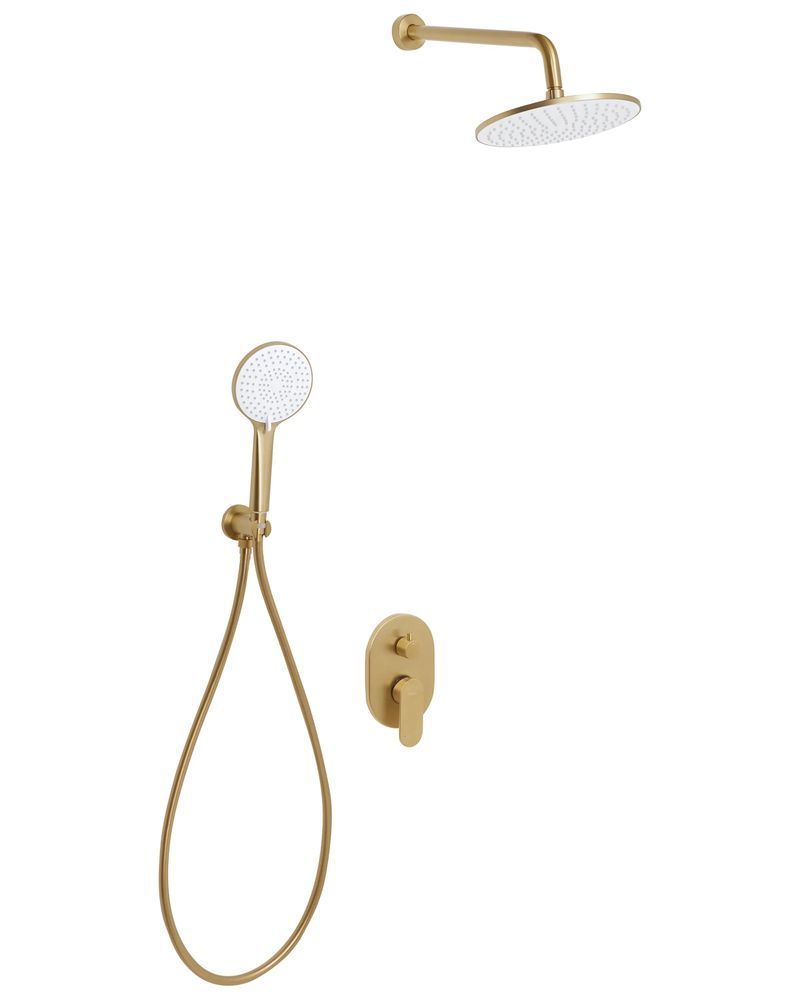 Душовий комплект прихованого монтажу з душем Rainshower TINGUIRICA Gold 330123-641935 фото