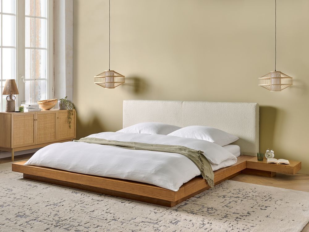 Ліжко Boucle ZEN 180 x 200 см (EU Super King) Натуральний ясен 304271-521577 фото
