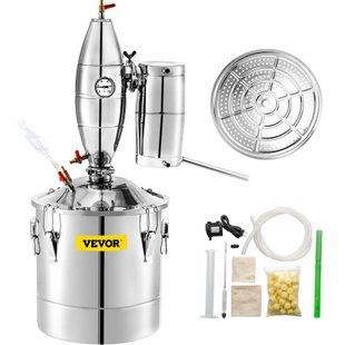 VEVOR Перегінні апарати для спирту, дистилятор шнапсу, 30 л 5254-NGZLQO30L220VQVQZV2 фото