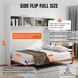 Пружинний механізм для відкидного ліжка VEVOR Murphy Bed 1525 x 2090 x 1550 мм, комплект для відкидного ліжка, Deluxe, набір для самостійного складання, механічна фурнітура для настінних ліжок, пневматична опора ліжка з важелем 5554-MFCZDJGQDGCFZZVUZV0 фото 3