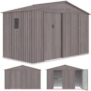 Сарай для інструментів FALCON 340x194 см, світле дерево - Hardmaister 004009-9990617 фото