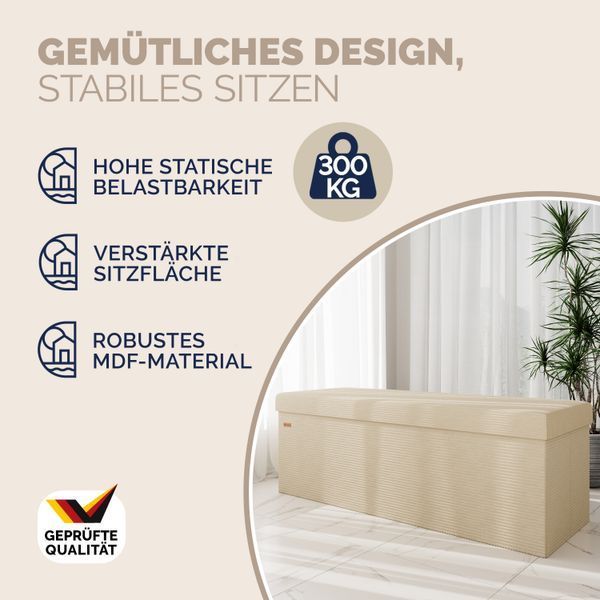Журнальный столик Beige Cord, 114x38x38 см, МДФ, раздвижной. 103399-109918 фото