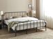 Ліжко металеве MAURESSAC 180 x 200 см (EU Super King) Чорне 311029-452180 фото 8