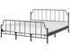 Ліжко металеве MAURESSAC 180 x 200 см (EU Super King) Чорне 311029-452180 фото 7