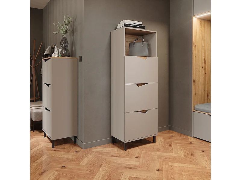 Тележка для обуви Greige/artisan 60x38x129.5 marelle 4779026-0006203 фото