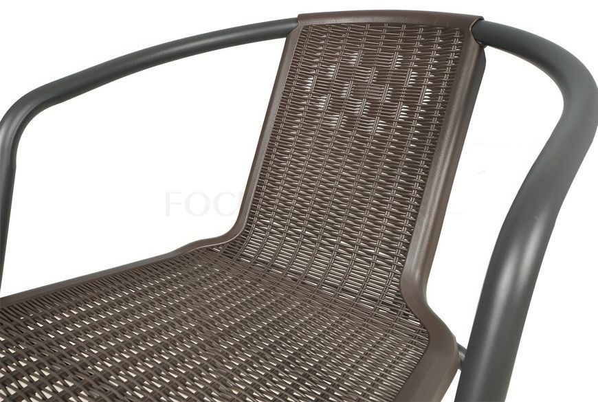 Набір садових стільців SIMPLE коричневого кольору, 8 предметів - Focus garden 007320-9990517 фото