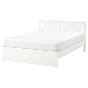 ИКЕА Каркас кровати SONGESAND СОНГЕСАНД, 592.412.29 Каркас кровати, белый, 160x200 см 592.412.29 фото