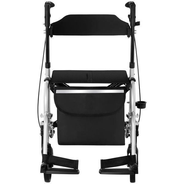 Сумка Walker на чотирьох колесах - срібляста - 2 в 1 10250028-ex-0070 фото
