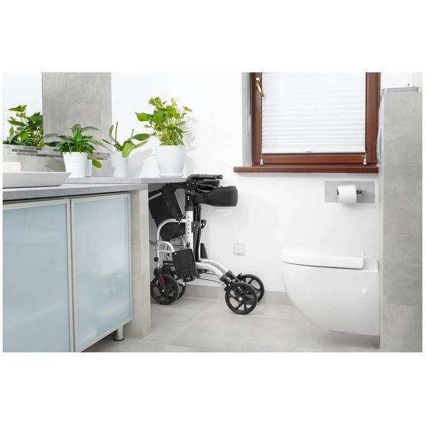 Сумка Walker на чотирьох колесах - срібляста - 2 в 1 10250028-ex-0070 фото